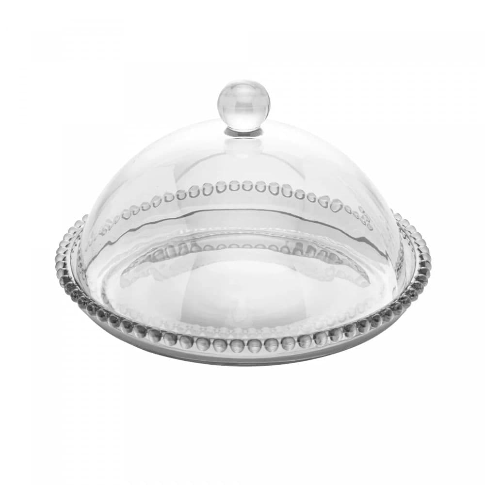 Queijeira de Cristal Pearl 20,0x 12cm - Wolff