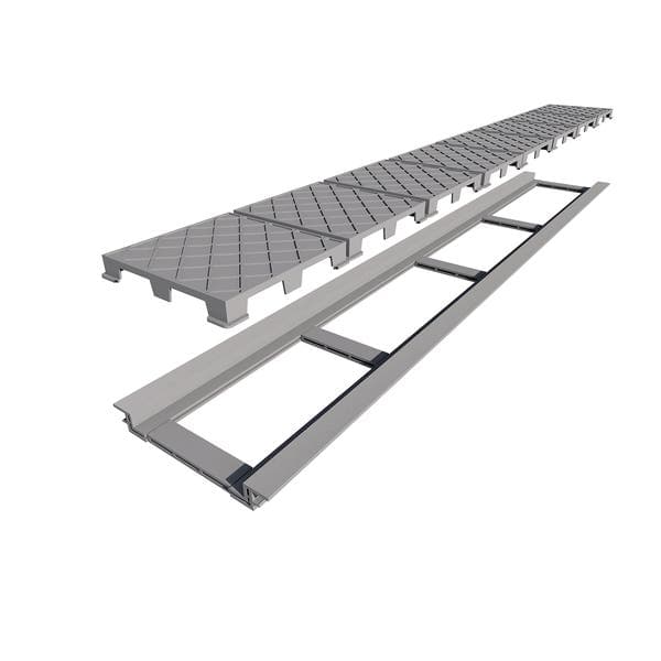 Ralo Linear PVC Oculto Grande 130,8cm Elleve