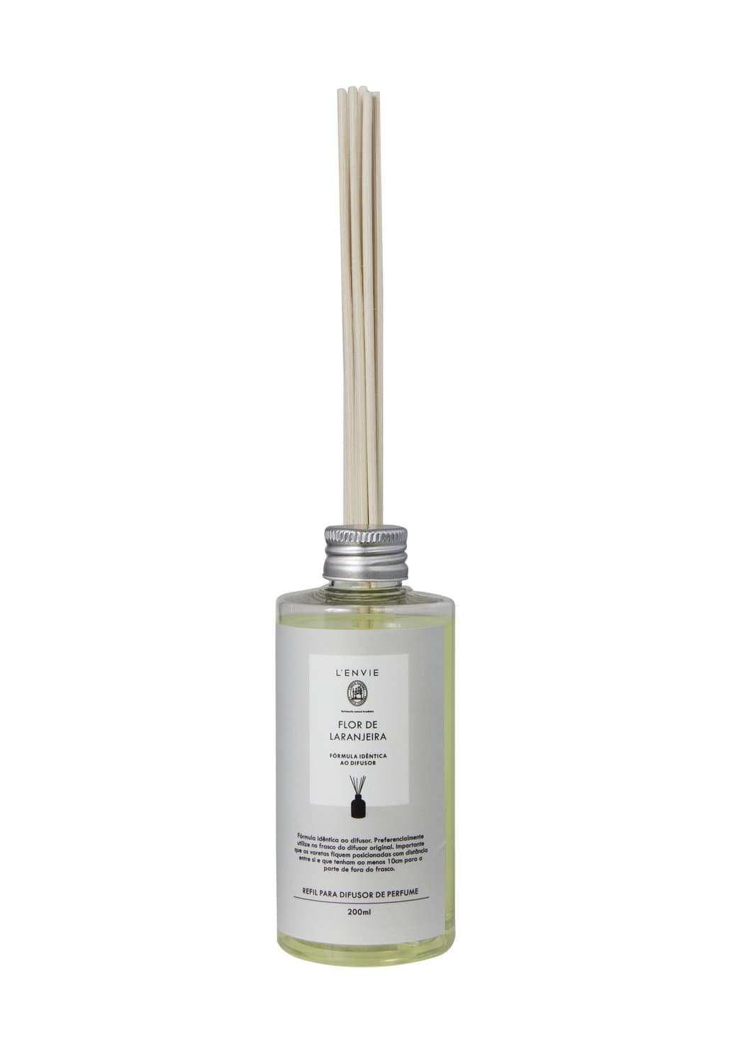 Refil Difusor de Perfume Flor de Laranjeira Lenvie 200 ml
