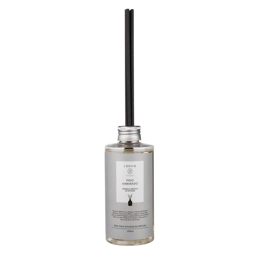 Refil para Difusor de Aromas Lenvie Arabesc Figo Ambarado 200ml