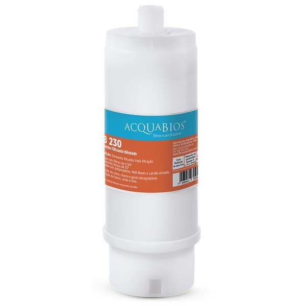 Refil para Torneira com Filtro Aqualar Ab200 3M Acquabios