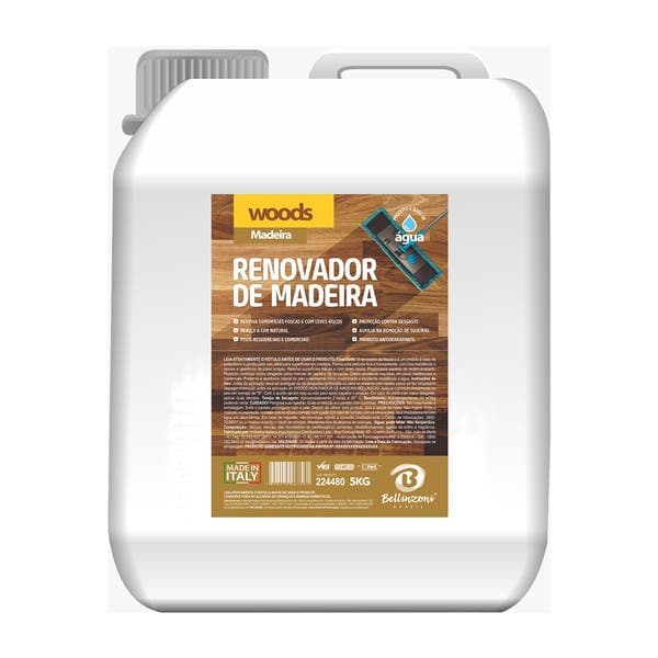 Renovador De Madeira Woods 5 Kg