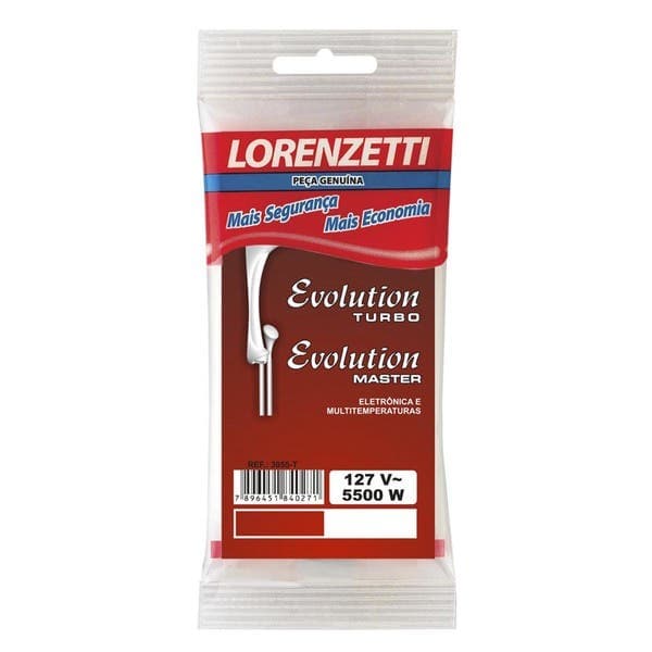 Resistência para Chuveiro 127V (110V) 5500W Evolution Lorenzetti