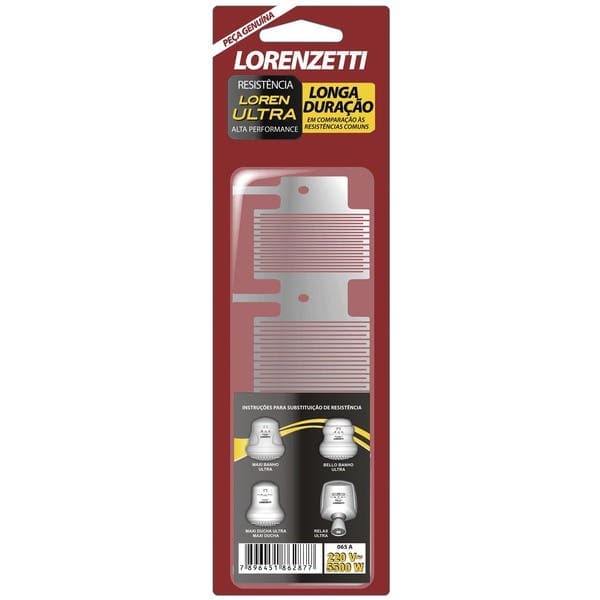 Resistência para Chuveiro 220V 5500W Bello Banho Ultra Lorenzetti