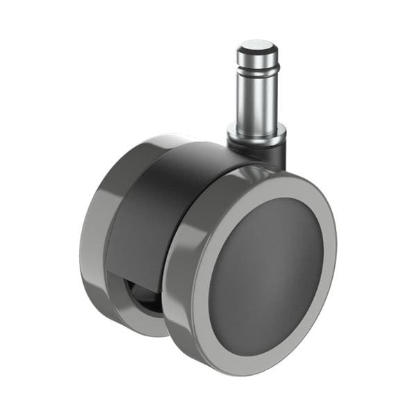 Rodízio de Plástico sem Freio Preto 50mm até 40kg Standers