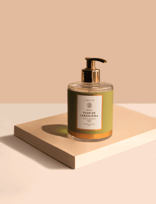 Sabonete Liquido Flor de Laranjeira 350ml - Lenvie
