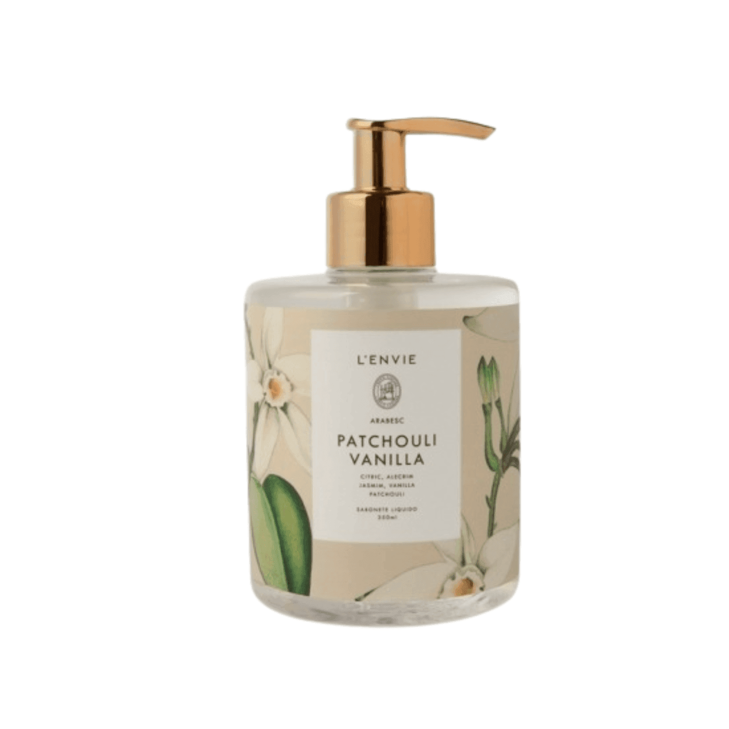 Sabonete Liquido Patchouli Vanilla Arabesc Lenvie