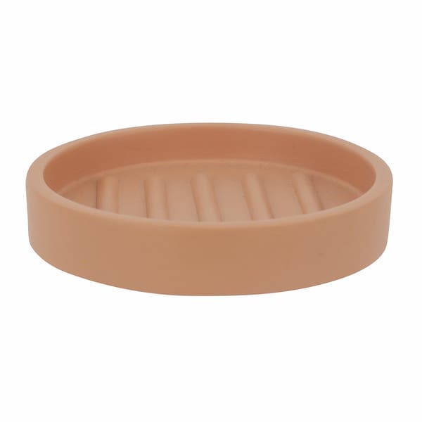 Saboneteira de Bancada para Banheiro Resina Terracota Tijolo Oikos