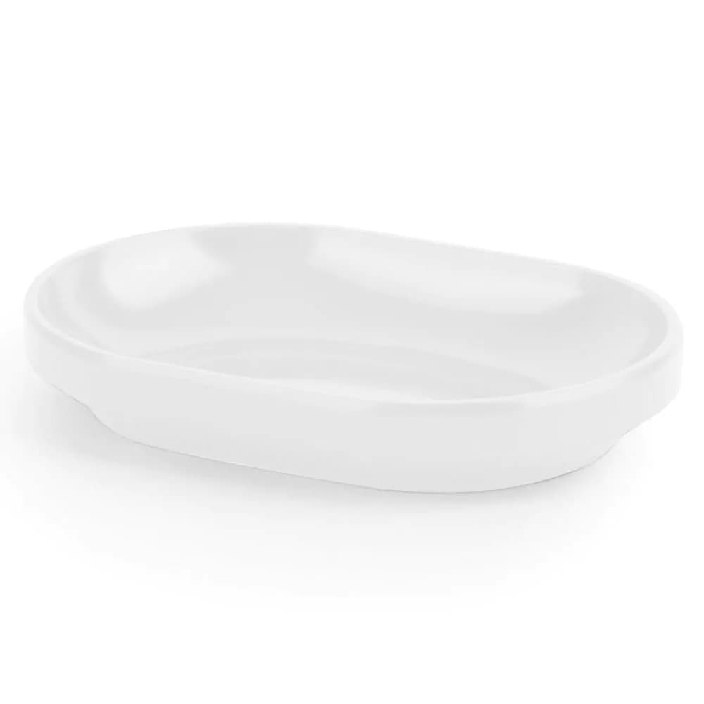 Saboneteira de Melamina Step Umbra Branca 14cm