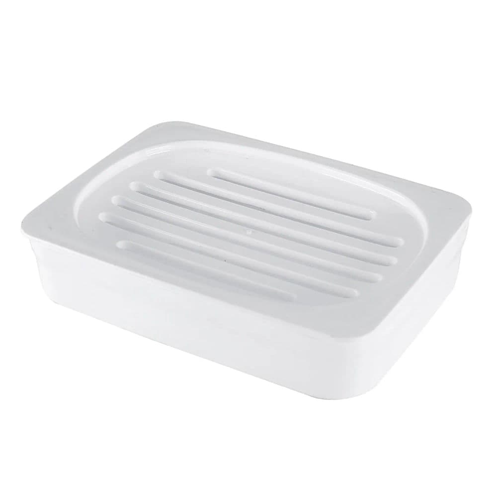 Saboneteira Flat Branca - Nitron