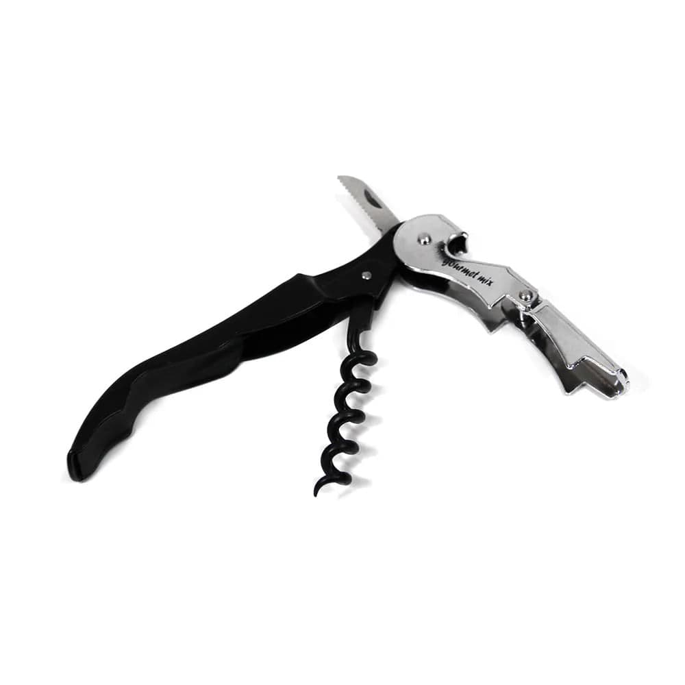 Saca Rolhas 2 Estágios 12cm Inox - Marcamix