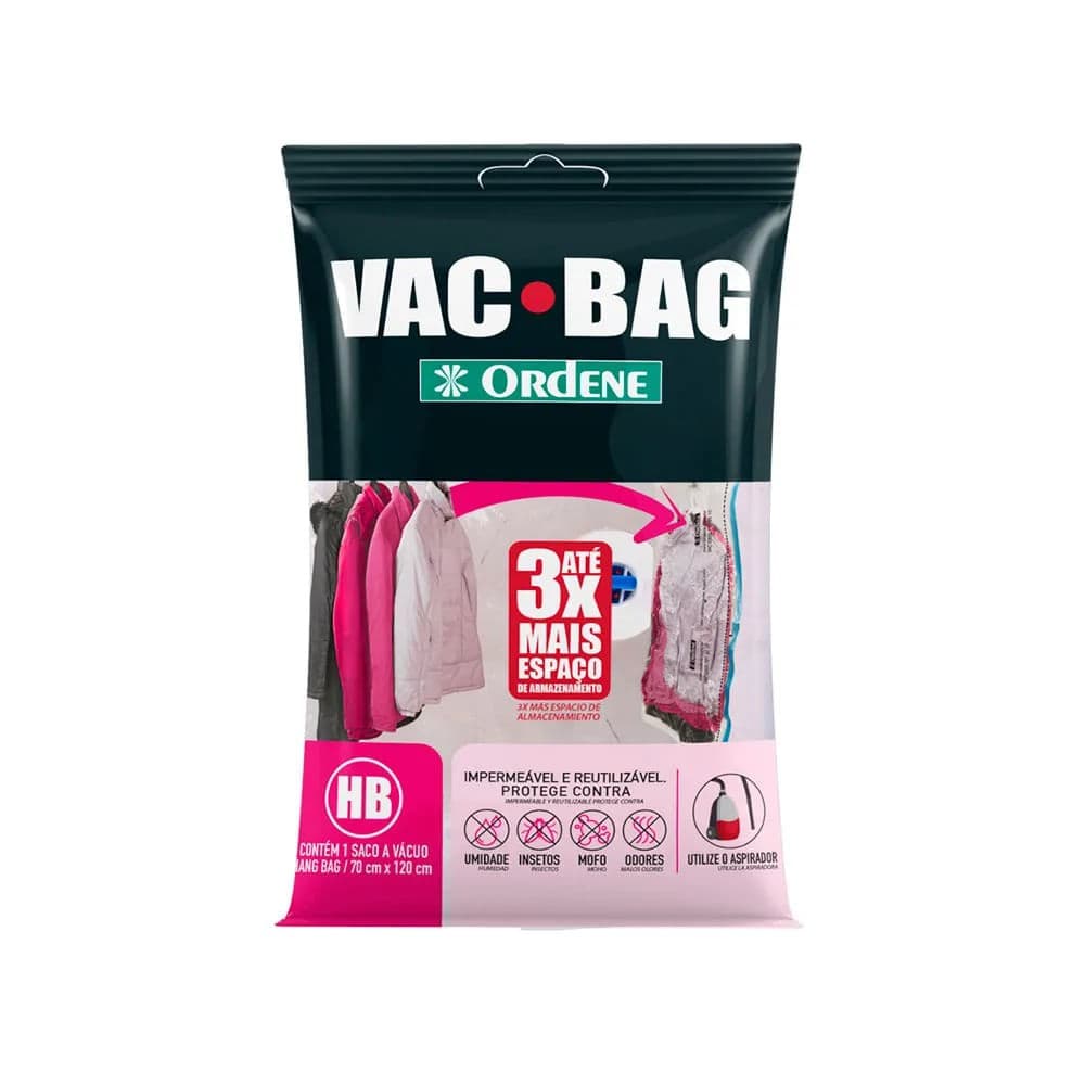 Saco a Vácuo Hang Bag 70x120cm - Ordene