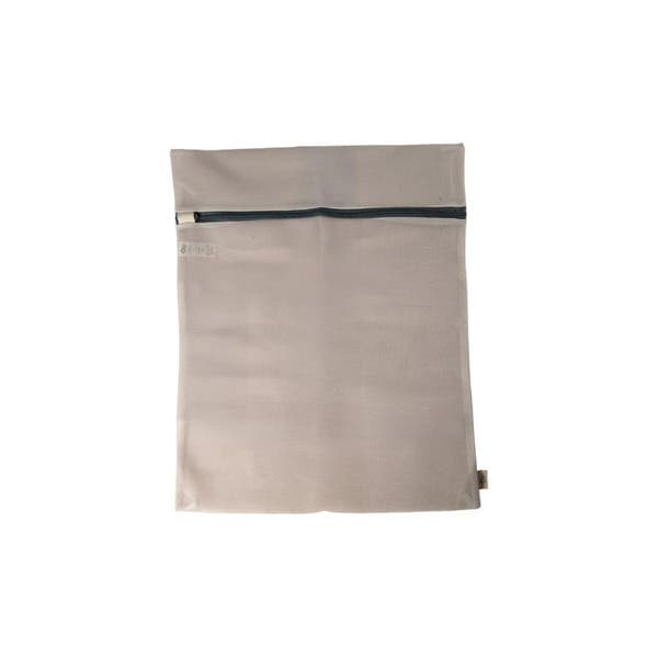 Saco Protetor para Lavar Roupa M de Tecido Bege OU