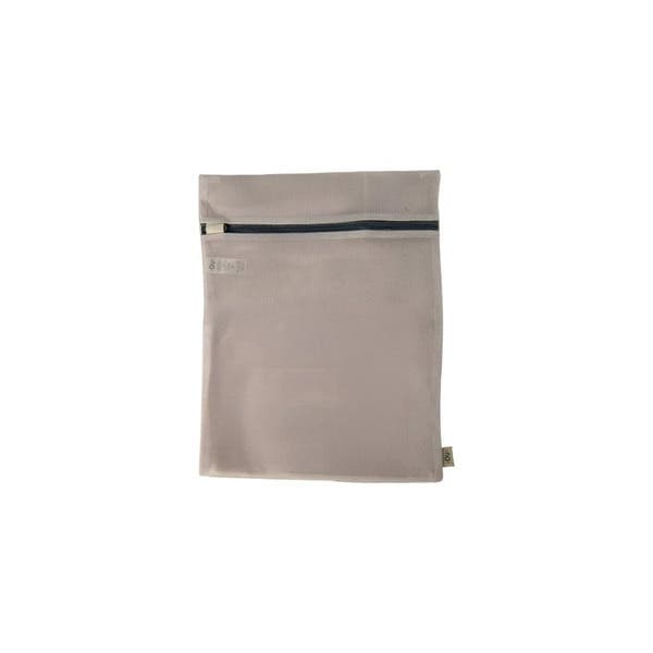 Saco Protetor para Lavar Roupa P de Tecido Bege OU
