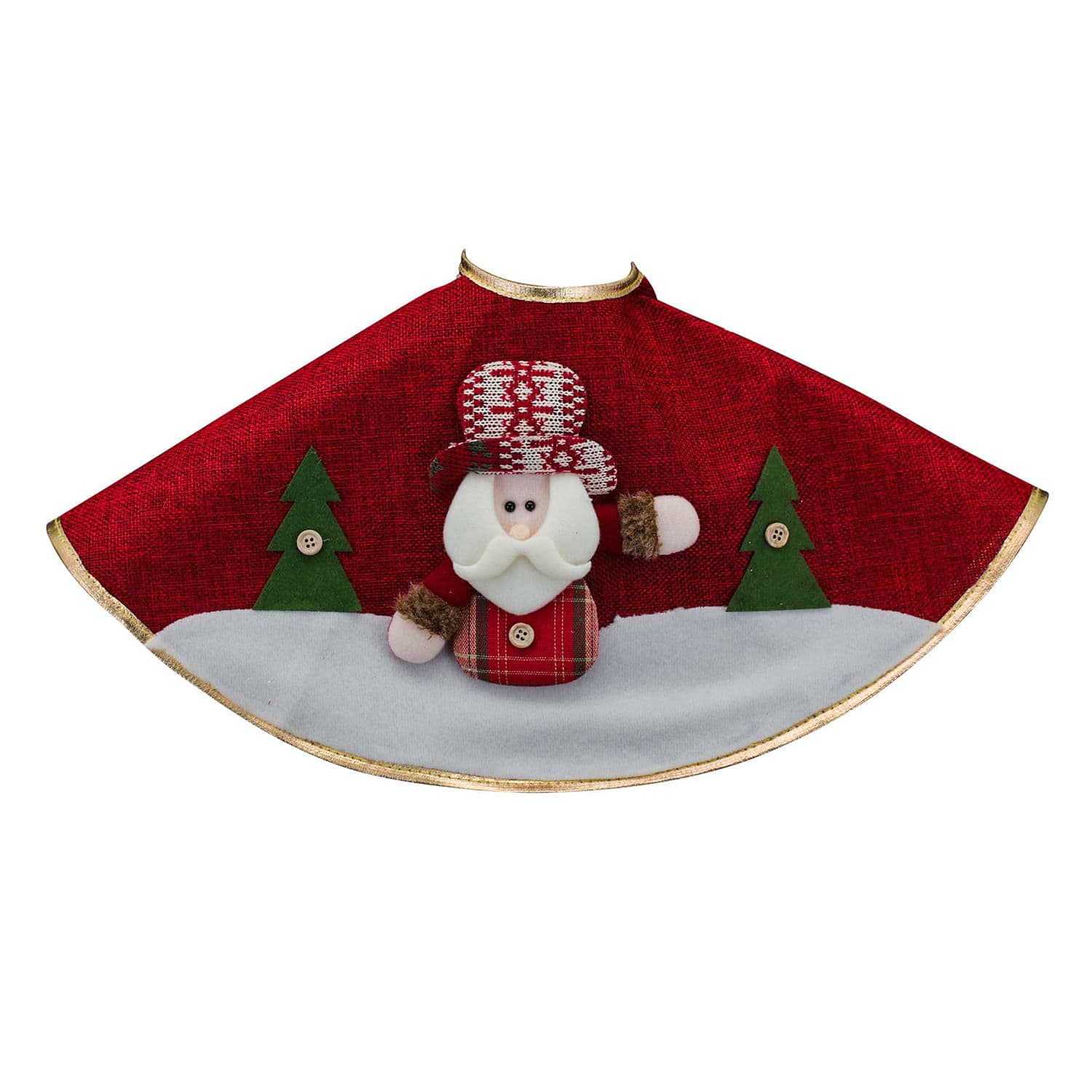 Saia para Árvore de Natal 60cm Papai Noel - Espressione Christmas