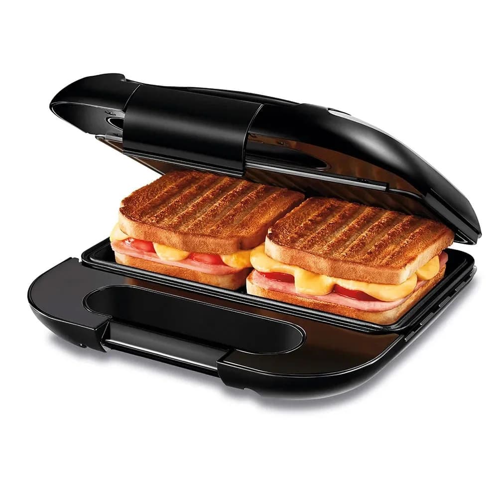 Sanduicheira e Grill Premium Inox S-25 - Mondial — Sanduicheira e Grill Premium Inox S-25 - Mondial · Ref. 4353