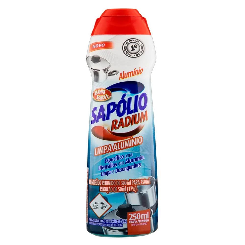 Saponáceo Limpa Alumínio 250mL - Bombril