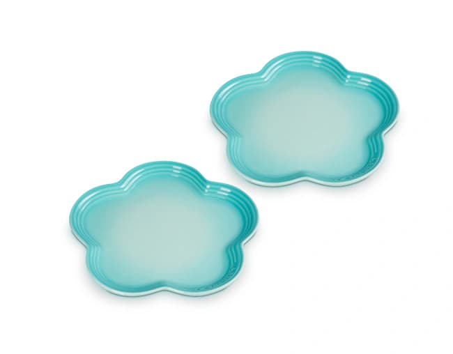 Set 2 Pratos Flor 23 cm Le Creuset — Única