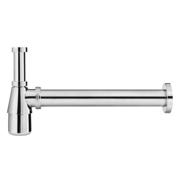 Sifão com Copo para Banheiro Metal Rígido Cromado 1"x1.1/2" Docol