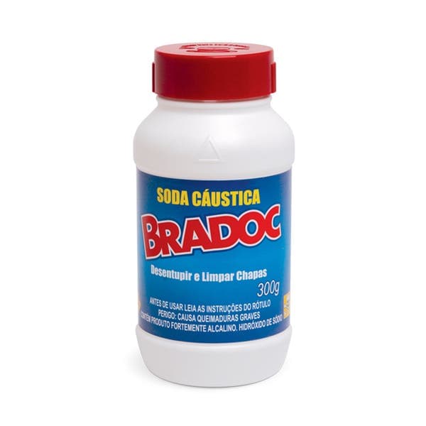 Soda Cáustica 300g Bradoc
