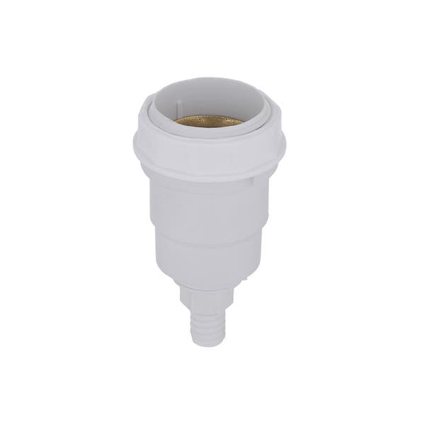 Soquete com Niple 5mm Branco Multi FC