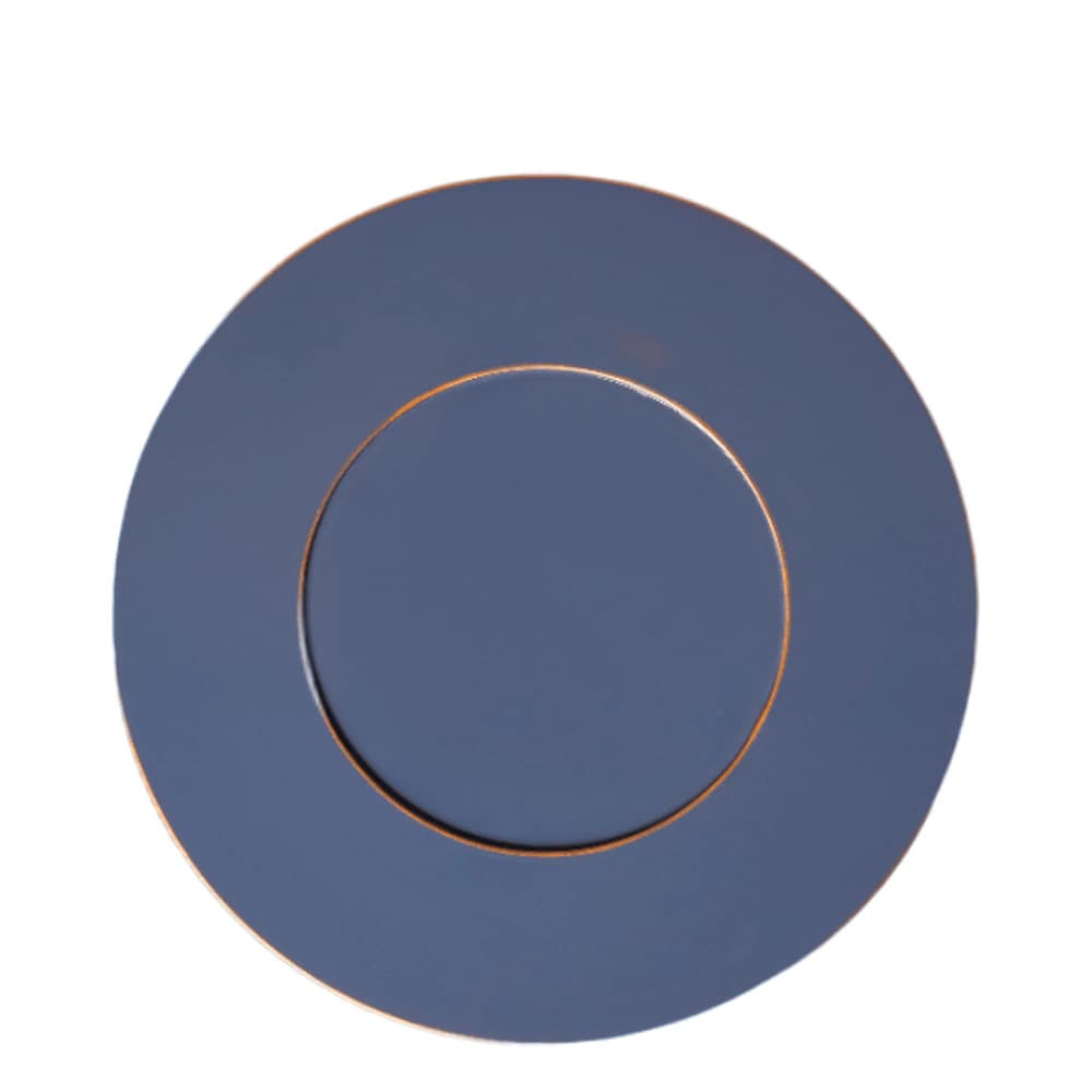 Sousplat de Laca Azul Mediterrâneo 32CM