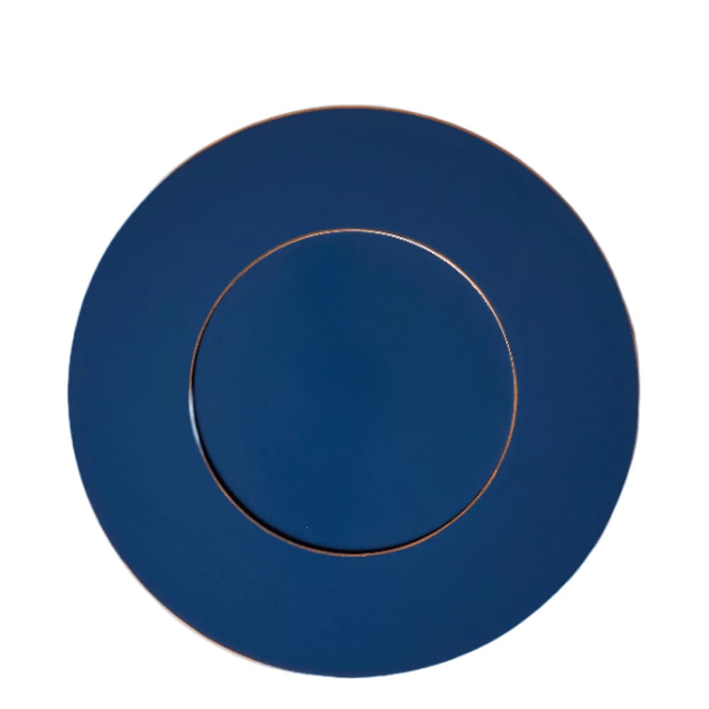 Sousplat de Laca Azul Navy 32CM