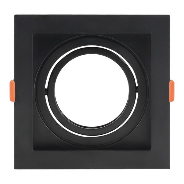 Spot de Embutir Quadrado AR70 Preto Black & Decker