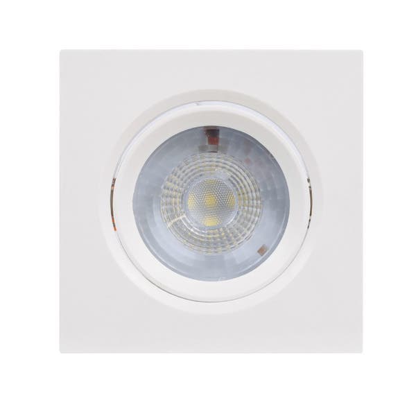 Spot de Embutir Quadrado LED 6W Luz Branca Blumenau Bivolt