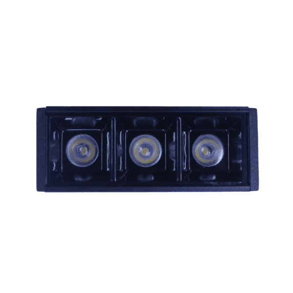 Spot de Sobrepor Preto Com LED Luz Neutra 6W Focco IP20 Gaya
