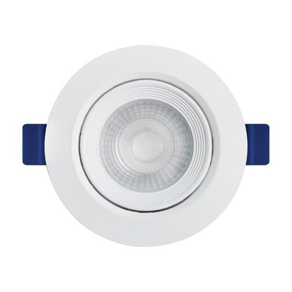 Spot Embutir Led Redondo 5W Luz Neutra Black & Decker Eco Branco