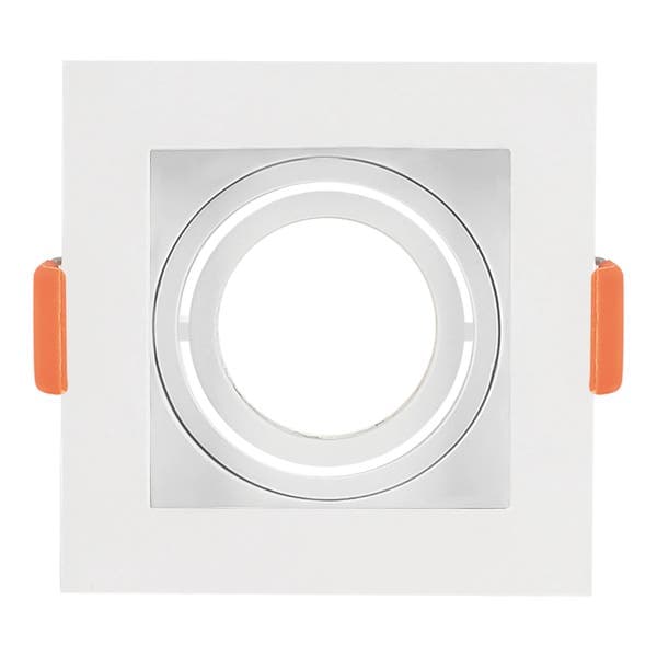 Spot Embutir Quadrado 1W MR11 Black & Decker Branco
