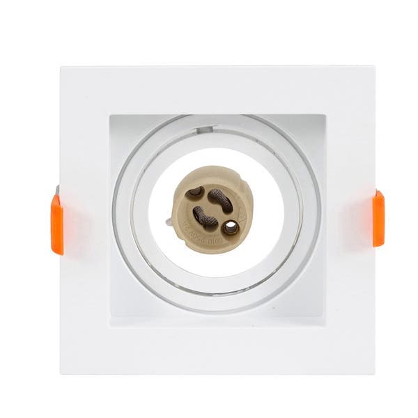 Spot Embutir Quadrado MR16 Black & Decker Branco