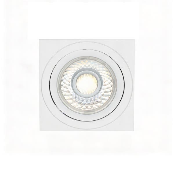 Spot Sobrepor Quadrado Save Energy Branco
