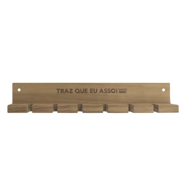 Suporte para Espetos em Madeira 34x60cm FSC Tramontina