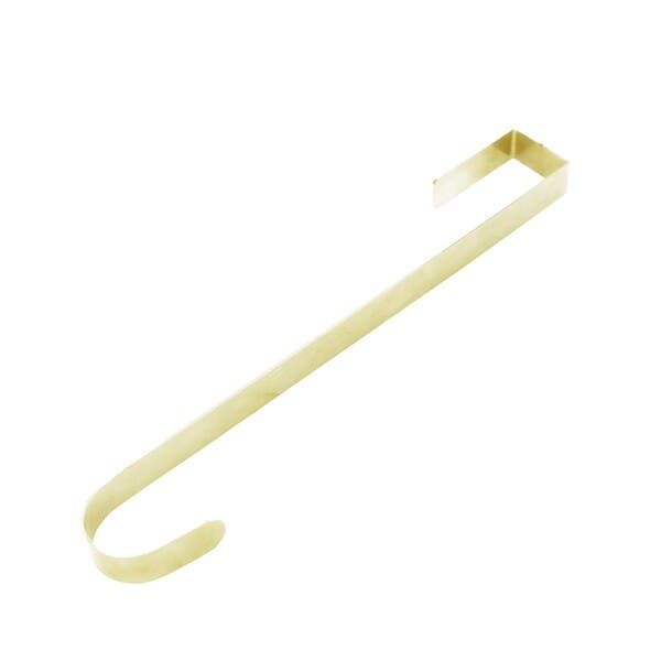 Suporte para Guirlanda Natalina Ouro Metal 38x2x10cm