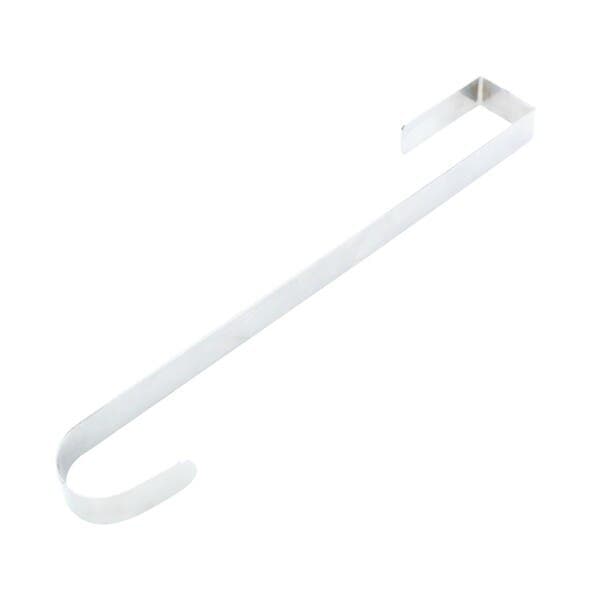 Suporte para Guirlanda Natalina Prata Metal 38x2x10cm