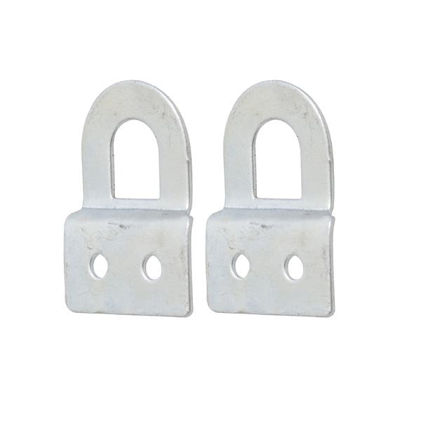 Suporte para Quadro 20x30mm Aço Prata 2 peças