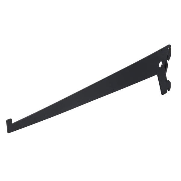 Suporte para Trilho Simples Encaixe 25cm Preto STSB-25 Brasforma