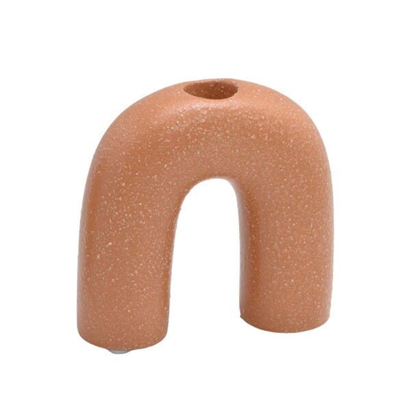 Suporte para Vela Decorativo Terracota 1 Peça 10cm