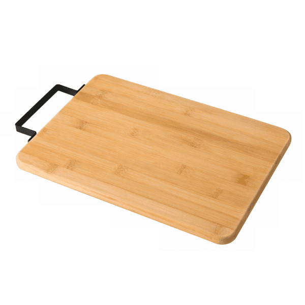 Tabua de Corte Bambu com Alça de Metal Delinia