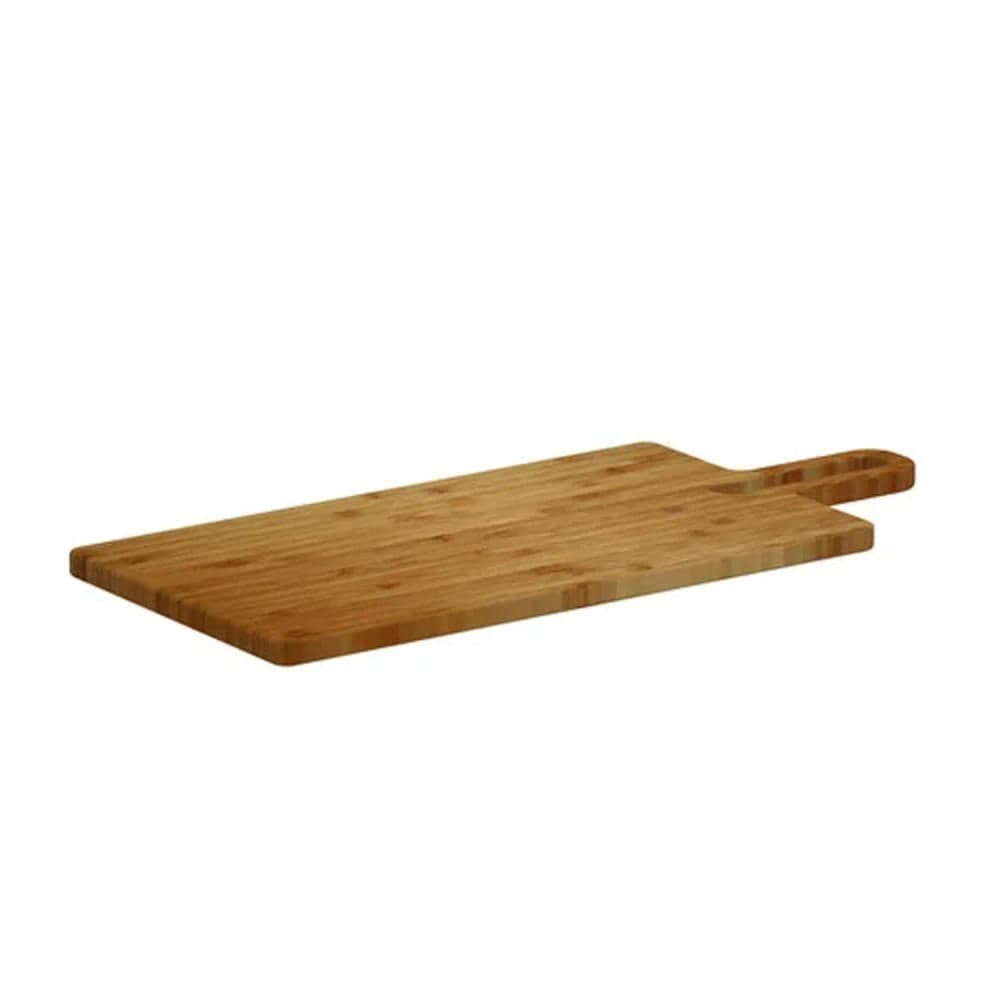 Tábua de Servir Retangular 41x17cm Bambu Lume - Ou