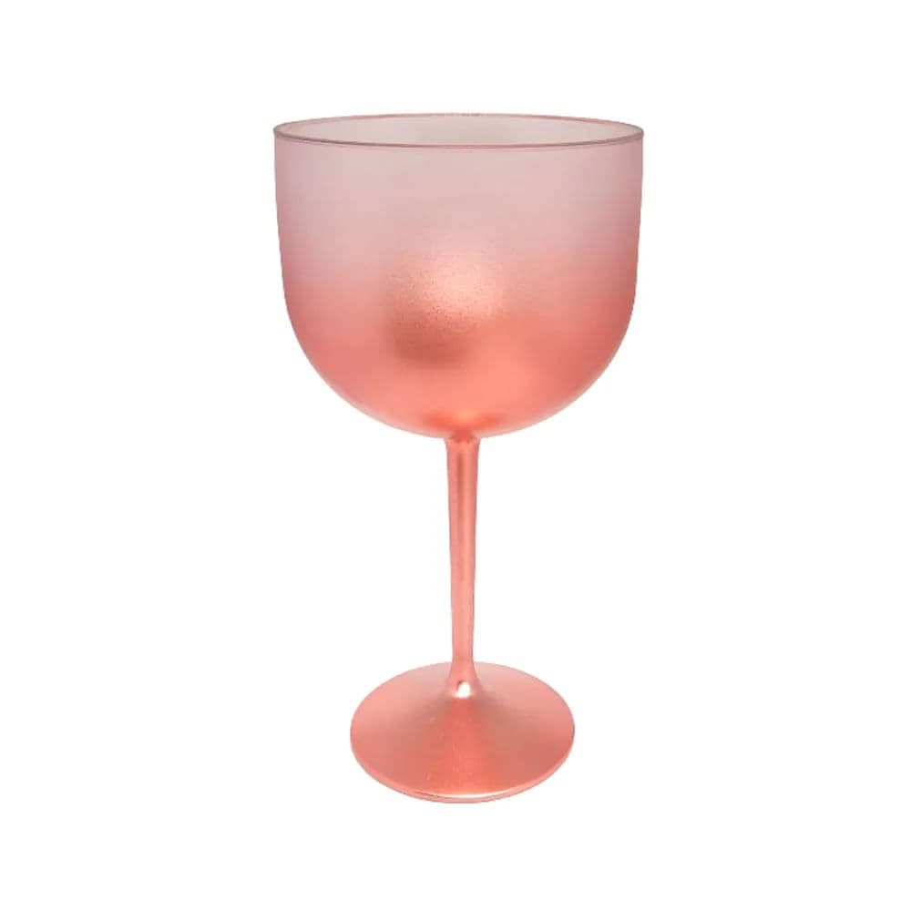 Taça de Gin Degradê 550mL Rose Gold - M&ca Plásticos