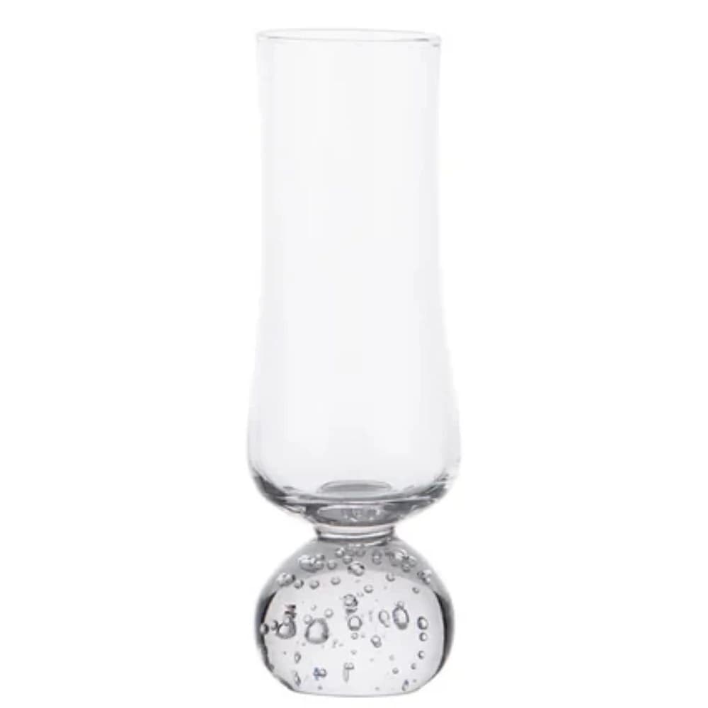 Taça de Vidro para Champagne Bolha 220ml 6pçs