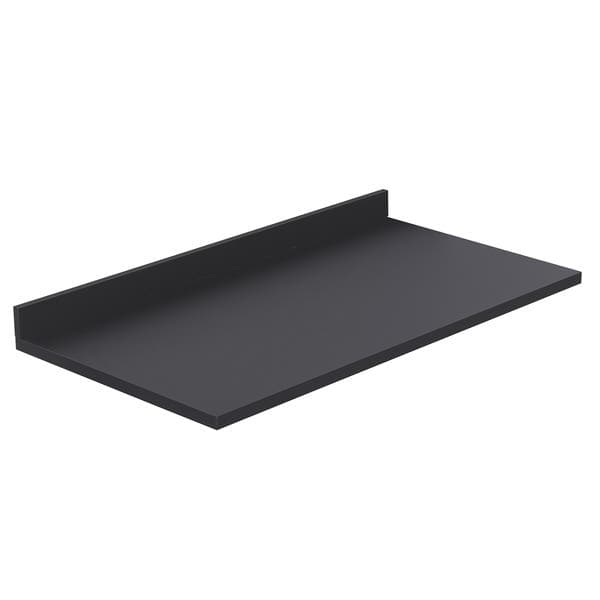 Tampo de Madeira MDP Preto TXT 80x54,5cm Suprema Luciane