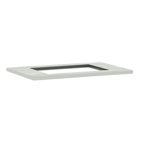 Tampo para Gabinete Cooktop 4 Bocas Concreto Cannes Prime Luciane