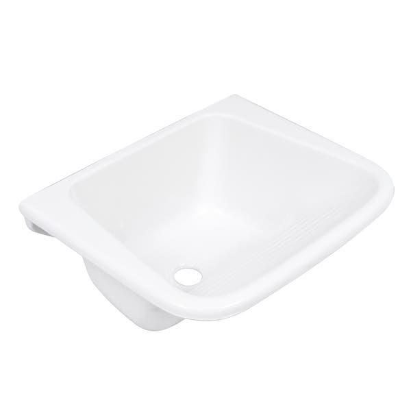 Tanque 20L 50x40cm Gelo Mármore Sintético Brilhante Decoralita