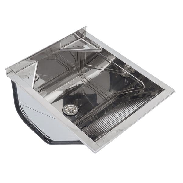 Tanque 32L 29,4x43,8x50,6cm Aço Inox 430 Brilhante Ghel Plus