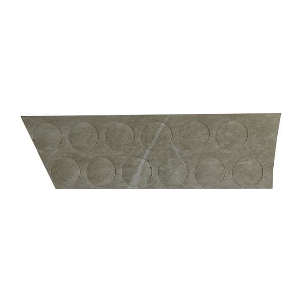Tapa Furo Adesivo 12mm Quartzo Bege Matt 12 Peças Sfor