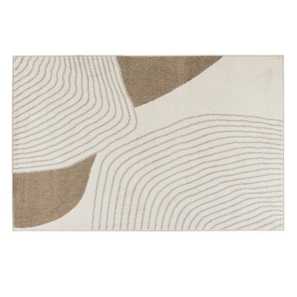 Tapete Abstrato Retangular 2.00X2.50m Pampulha Terracota